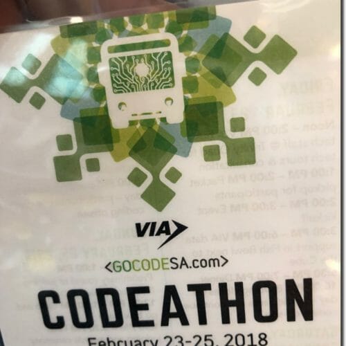 how to get experience in tech, conference badge, codeathon badge