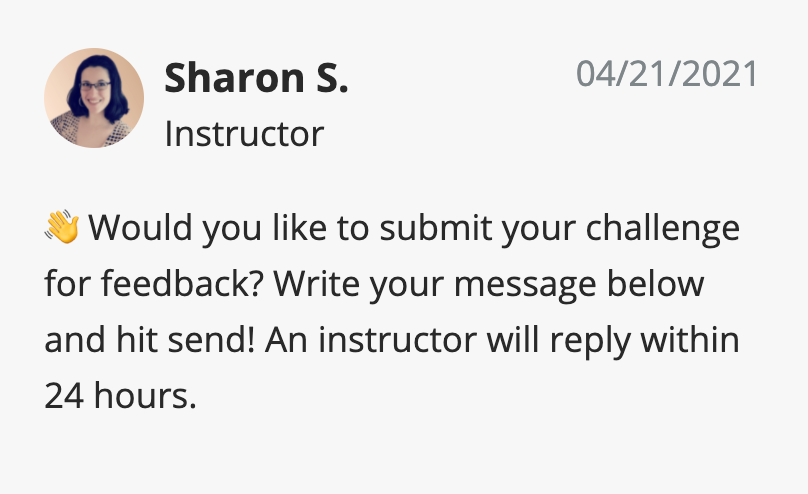 instructor feedback submission window